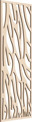 Vista 168 de 9 3/8"W x 24 3/8"H x 1/4"T Bristol Decorativos Paneles de Pared de Madera Calado, Cereza