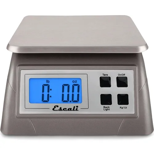 Vista 2 de Carlisle FoodService Products SCDG13 - Báscula de cocina digital cuadrada grande