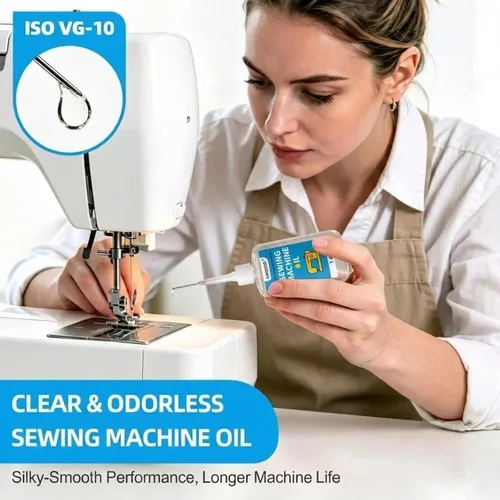 Vista 2 de Aceite y lubricante para máquina de coser de luz fina de 1 oz