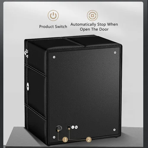 Vista 4 de GagalU Watch Winder for Automatic Watch LCD Screen Touch Control Interior Backlight Adjustable Watch Pads Silent Motor Watch Winder Display Watch