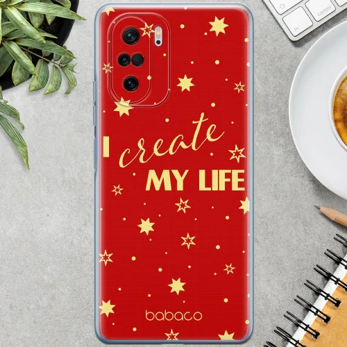 Vista 3 de BABACO ERT Group Mobile Phone case for Xiaomi MI 11i/ REDMI K40/K40 PRO/Poco F3/ F3 PRO Original and Officially Licensed Pattern Positive Vibes 006