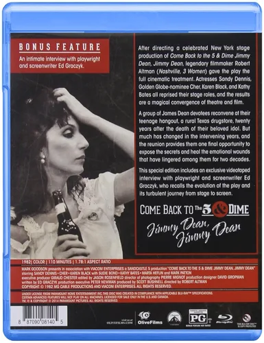 Vista 2 de Come Back to the 5 & Dime Jimmy Dean, Jimmy Dean Blu-ray