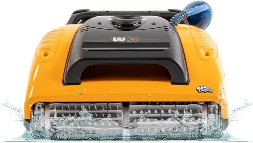 Vista 11 de Dolphin Wave 80 Aspiradora Robótica Automática para Piscinas Incluye Control Remoto y Carrito, Cepillo Limpiador de Línea de Flotación, Ideal