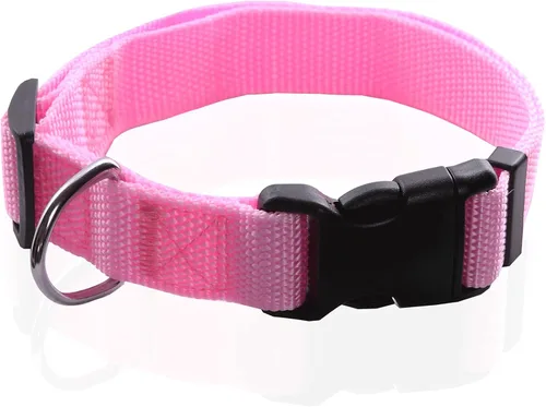 Vista 8 de SALO Collar de nailon para perro, collares ajustables para perros medianos y grandes, 1 pulgada de ancho