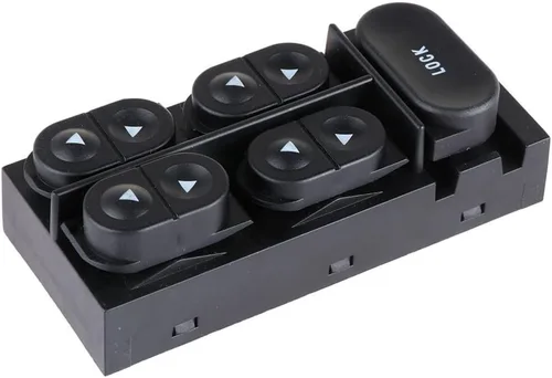 Vista 7 de Interruptor de elevalunas eléctrico delantero izquierdo compatible con Ford para F-350 1994-1997 para Ford para Tempo 1990-1994, interruptor