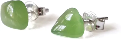 Vista 44 de Pendientes de tuerca de cristal de piedra natal aleternativa para mujer y hombre