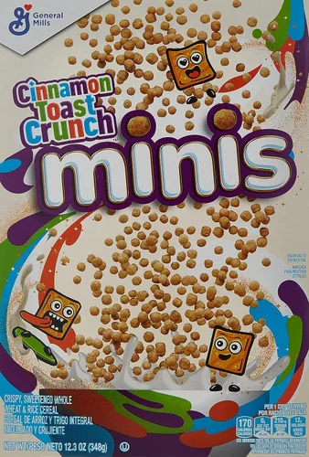 Vista 16 de Cinnamon Toast Crunch Taza de cereales para desayuno, cereal de una sola porción, 2 onzas (paquete de 12) 22g Whole Grain, No High-Fructose Corn