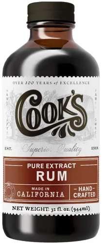 Vista 67 de Cook's, Sabor puro de vainilla sin alcohol, para cocinar, hornear, postres, extracto alternativo de vainilla de Madagascar sin alcohol, 8 onzas