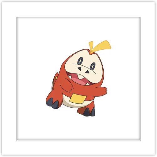 Vista 10 de Trends International Gallery Pops Pokémon - Póster de pared de Fuecoco, 12.00 x 12.00 pulgadas, versión de marco negro