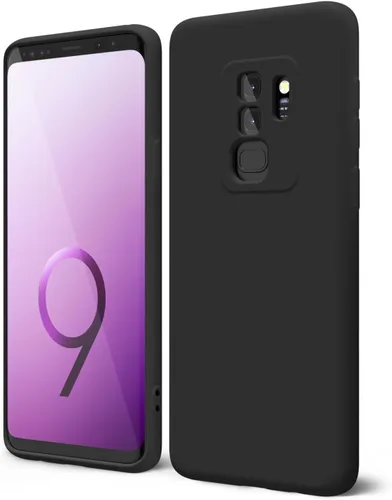 Vista 111 de oakxco Funda para teléfono Samsung Galaxy S8 de silicona líquida, delgada y fina de gel de goma suave TPU cubierta protectora simple llana