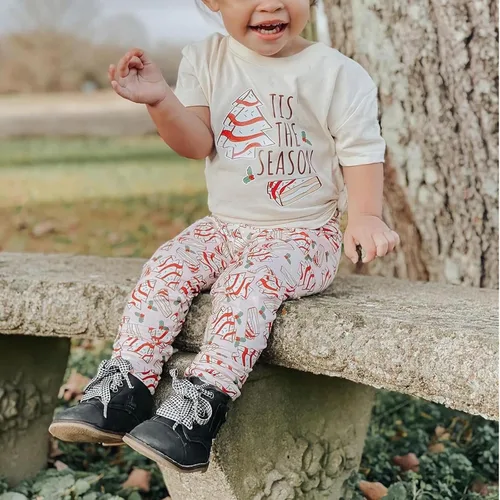 Vista 2 de Meiweileya Conjunto de 2 piezas de sudadera con letras divertidas para bebés, niños y niñas