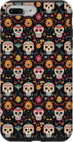 Vista 9 de Funda para iPhone 14 Skull México 100