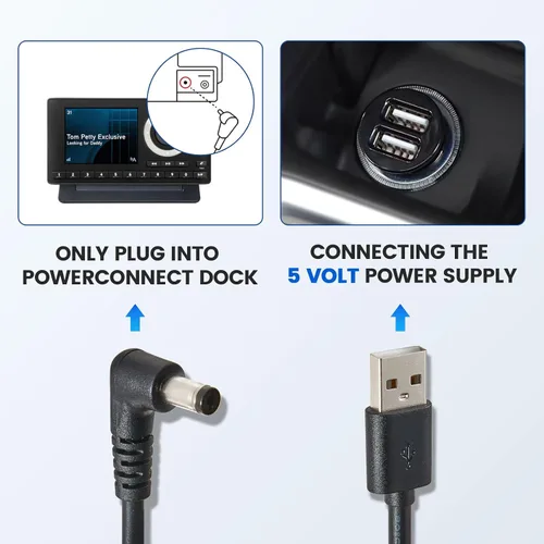 Vista 5 de Anina Antena de radio Sirius XM de 23 pies con magnético compatible con todos los receptores de radio satelital Sirius y XM, cable de alimentación