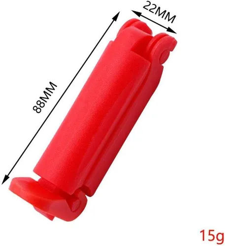 Vista 5 de 1 hebilla de clip de cinturón de seguridad roja para bebé reemplazo de seguridad para bebés y niños tendencia, protector ajustable