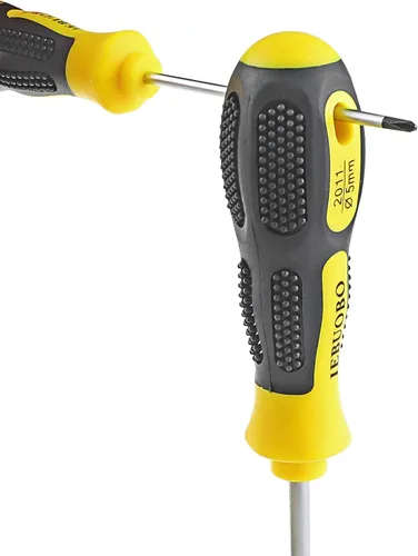 Vista 3 de Destornillador ranurado y Phillips, PH2 4" destornillador largo con herramienta de magnetizador/desmagnetizador