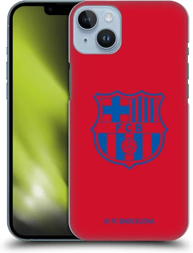 Vista 8 de Head Case Designs Funda rígida con licencia oficial del FC Barcelona Barca Crest y compatible con Apple iPhone 14 Plus