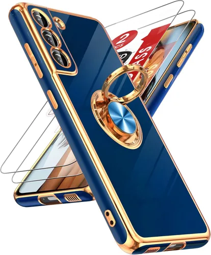 Vista 19 de LeYi Funda para iPhone XR: con Protector de Pantalla de Vidrio Templado [Paquete de 2] Soporte de Anillo Giratorio de 360°, Soporte Magnético