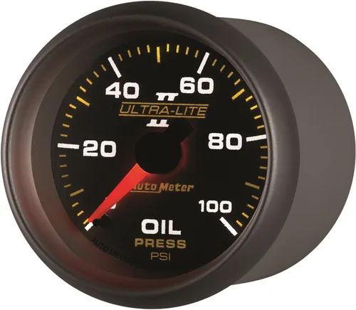 Vista 5 de Auto Meter 4921 Ultra-Lite II Manómetro de aceite 2.3125 pulgadas