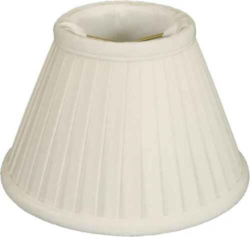 Vista 12 de Royal Designs, Inc. Pantalla plisada Empire CS-111BG, color beige, 2,5 x 5 x 4,25