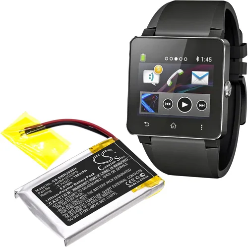 Vista 5 de 180mAh / 0.67Wh Battery for Sony SmartWatch 2, SW2 PN:Sony AHB412033PS