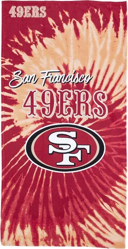 Vista 22 de Northwest NFL San Francisco 49ers - Toalla de playa unisex para adultos, 30 x 60 pulgadas, psicodélico