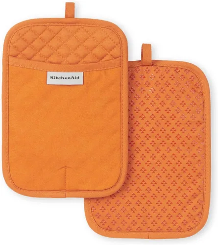 Vista 9 de KitchenAid Juego de 2 soportes para ollas asteroides, cielo aguamarina, 7 x 10 pulgadas
