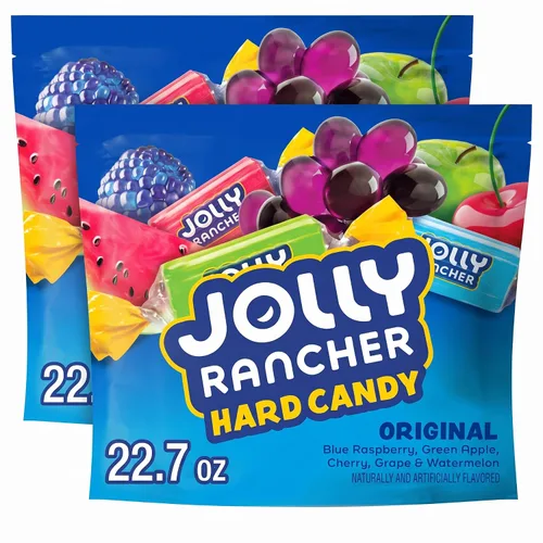 Vista 8 de JOLLY RANCHER Bolsa de dulces duros con sabor a fruta original, 22.7 onzas