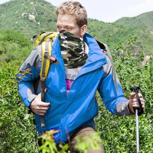Vista 4 de Cuello multiusos, a prueba de polvo y viento, con protección solar