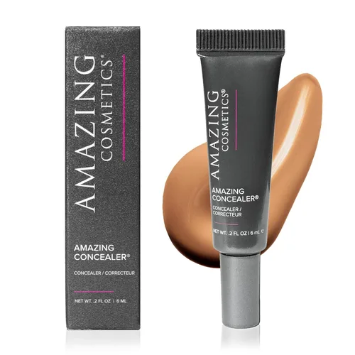 Vista 14 de AmazingCosmetics Corrector increíble, cobertura completa con cantidades de puntos, maquillaje corrector de larga duración para ojeras, manchas