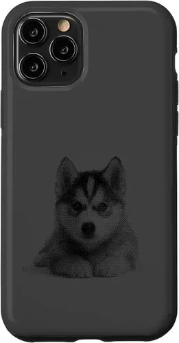 Vista 27 de Chic Husky Puppy for Dog Mom and Paw Parents Case for iPhone 16