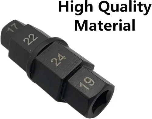 Vista 4 de Herramienta de husillo de motocicleta, eje hexagonal, herramienta de extracción de llave hexagonal para varias marcas de motocicletas