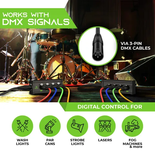 Vista 7 de GearIT Cable compatible con EtherCon de 200 pies y extensor de 4 canales
