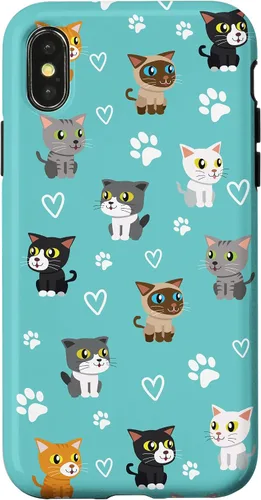 Vista 5 de Funda para iPhone 16 Cat Meow Kitten Kawaii Design Cat Mom
