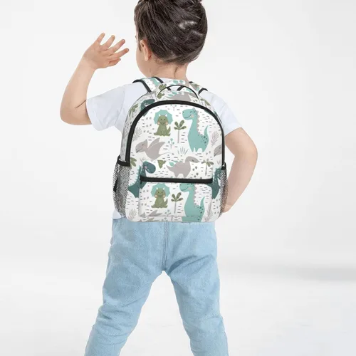 Vista 7 de YSBKN Mini mochila escolar de 12 pulgadas para niños y niñas, multicolor4, Mochilas Daypack