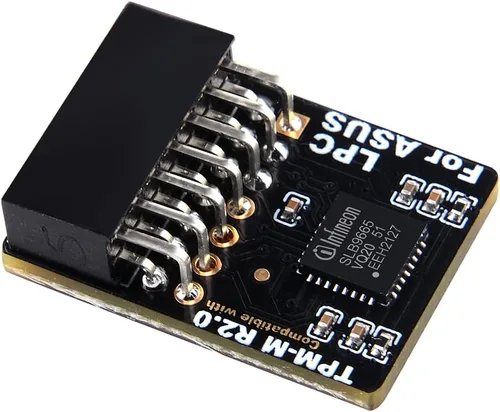 Vista 4 de TPM2.0 Módulo LPC 14Pin Módulo con Infineon SLB9665 para ASUS Motherboard Compatible con TPM-M R2.0