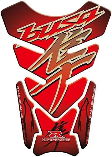 Vista 3 de Motocicleta 3D Pegatina Emblema Protección Tanque Pad Para Suzuki Hayabusa GSX1300R