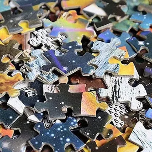 Vista 2 de Rompecabezas de 500 piezas para adultos y niños, versículo de la Biblia, Love The Lord Your God with All Your Heart Puzzle Challenging Educativo Fun