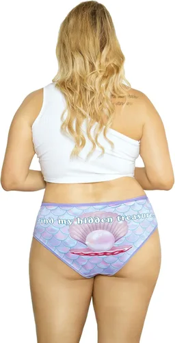 Vista 5 de Bragas de moda lindas y divertidas ropa interior para mujer, regalos de despedida de soltera, talla S a 3XL