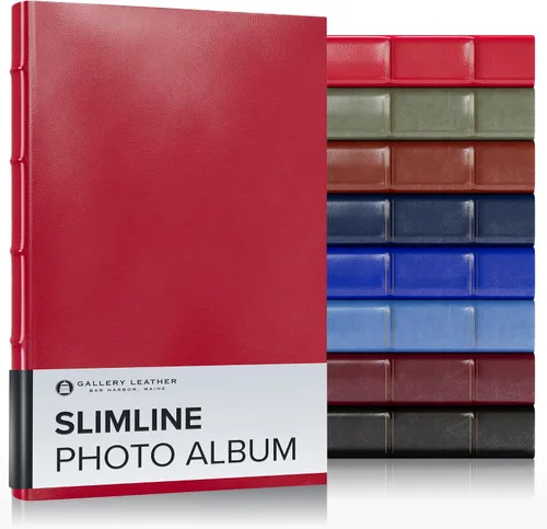 Vista 11 de Gallery Leather Álbum de fotos de 4 x 6 pulgadas, álbum de fotos con 3 anillas, 60 páginas para 120 fotos, rellenable, puede adaptarse a fotos de 4