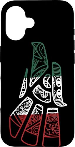 Vista 32 de Hecho En Mexico - Carcasa para iPhone 17 con calendario azteca