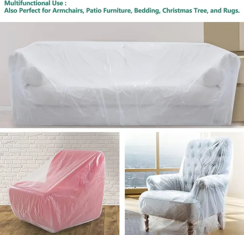 Vista 2 de HOMEIDEAS - Bolsa para colchón de alta resistencia de 3 mil de grosor para mudanza, bolsa para almacenamiento de colchón, bolsa para desecho