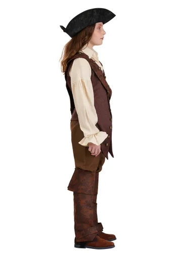 Vista 4 de Disfraz Disney Elizabeth Swann para Niña Multicolor