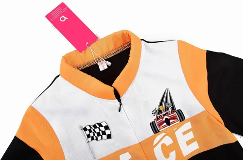 Vista 5 de ReliBeauty Disfraz de conductor de coche de carreras para niños pequeños con gorra de pico