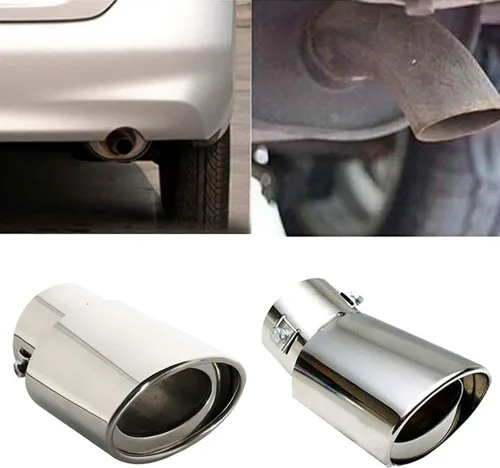 Vista 2 de Fit For OPEL Zafira 2000-2005,Exhaust Tips, chrome exaust tip, Stainless steel muffler tips, car exterior decoration