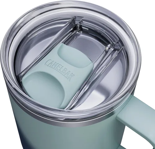 Vista 3 de CamelBak Thrive - Taza de acero inoxidable, 16 onzas, Deep Sea Dawn Amanecer de aguas profundas