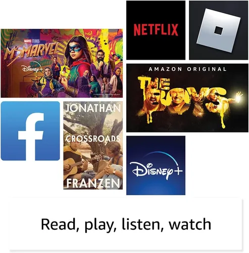Vista 4 de Tableta Amazon Fire HD 8 Plus, pantalla HD de 8”, 32 GB, 3 GB de RAM, procesador 30 % más rápido, + Diseñado para la base de carga inalámbrica