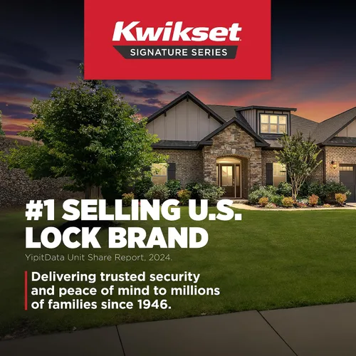 Vista 8 de Kwikset Tustin - Manija de puerta de entrada con cerradura y llave, palanca exterior reversible con cerradura segura, para entrada principal