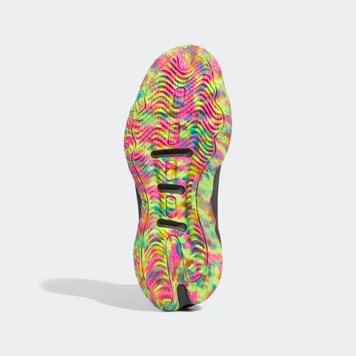 Vista 3 de Adidas Zapatos unisex Dame 8 Big Mood, Núcleo NegroGris SeisPanther Cyan