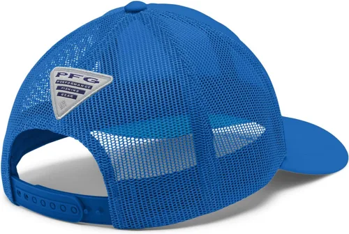 Vista 359 de Columbia Gorra de bola de malla Bandera antigua de malva/blanco/pescado