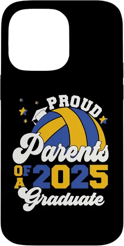 Vista 21 de iPhone 16 Parents of a 2025 Graduate Senior Graduation Volleyball Case